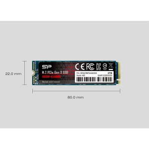 Ổ cứng gắn trong M.2 2280 PCIE SSD A80 2TB SP002TBP34A80M28