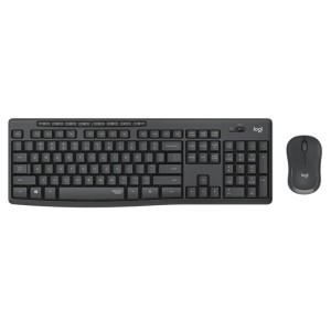 Combo bàn phím chuột không dây Logitech yên tĩnh MK295