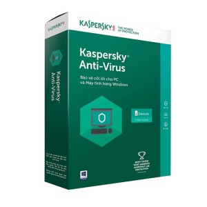 Phần mềm Kaspersky Anti Virus dùng cho 1 PC